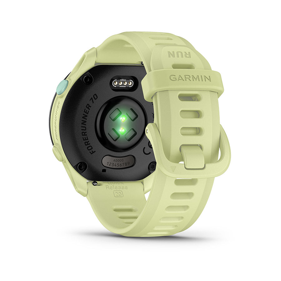Garmin, Forerunner 70, Watch, Watch Color: Black, Wristband: Black - Silicone