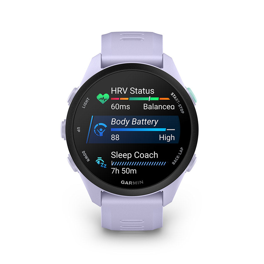Garmin, Forerunner 70, Watch, Watch Color: Black, Wristband: Black - Silicone