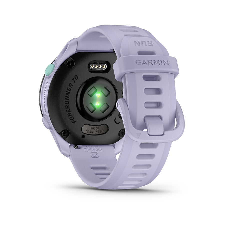 Garmin, Forerunner 70, Watch, Watch Color: Black, Wristband: Black - Silicone