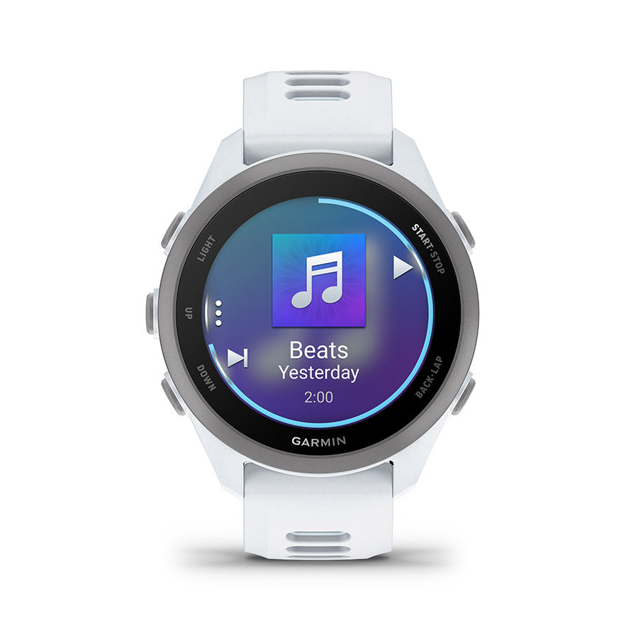 Garmin, Forerunner 170 Music, Watch, Watch Color: Black, Wristband: Black/Amp Yellow - Silicone