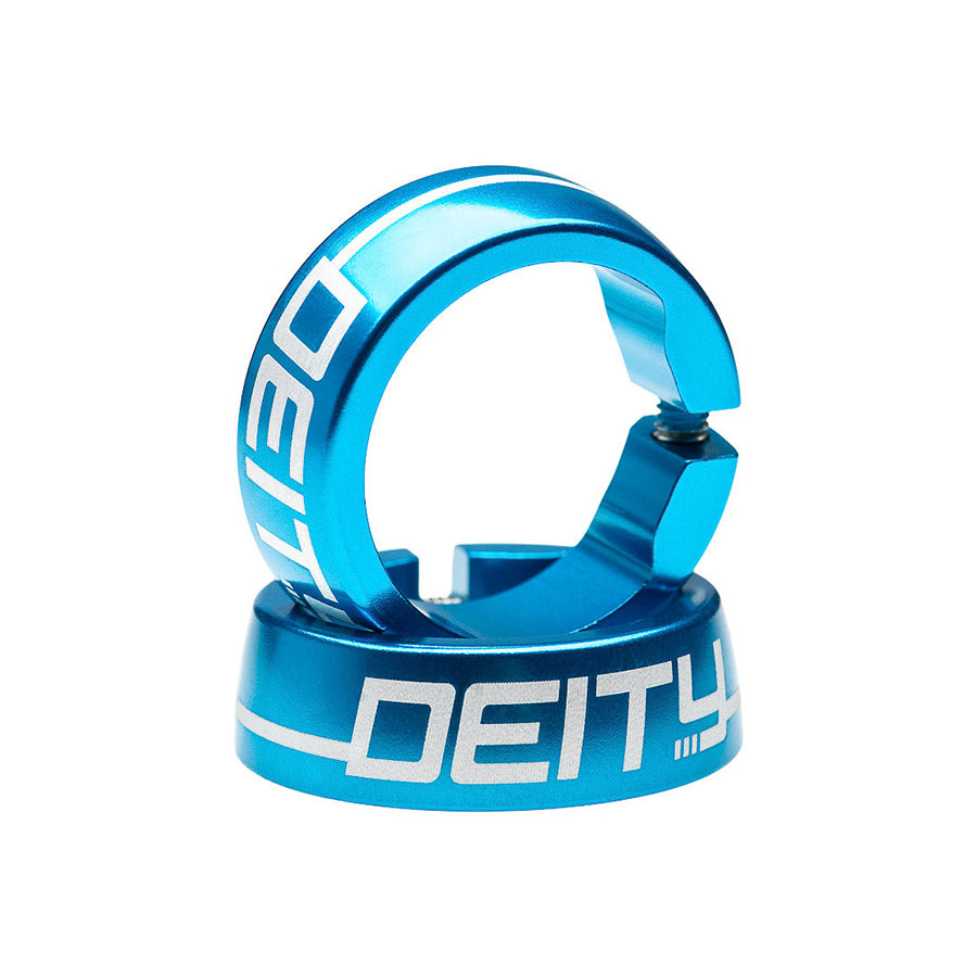 Deity Grip Clamps for Megattack — Blue