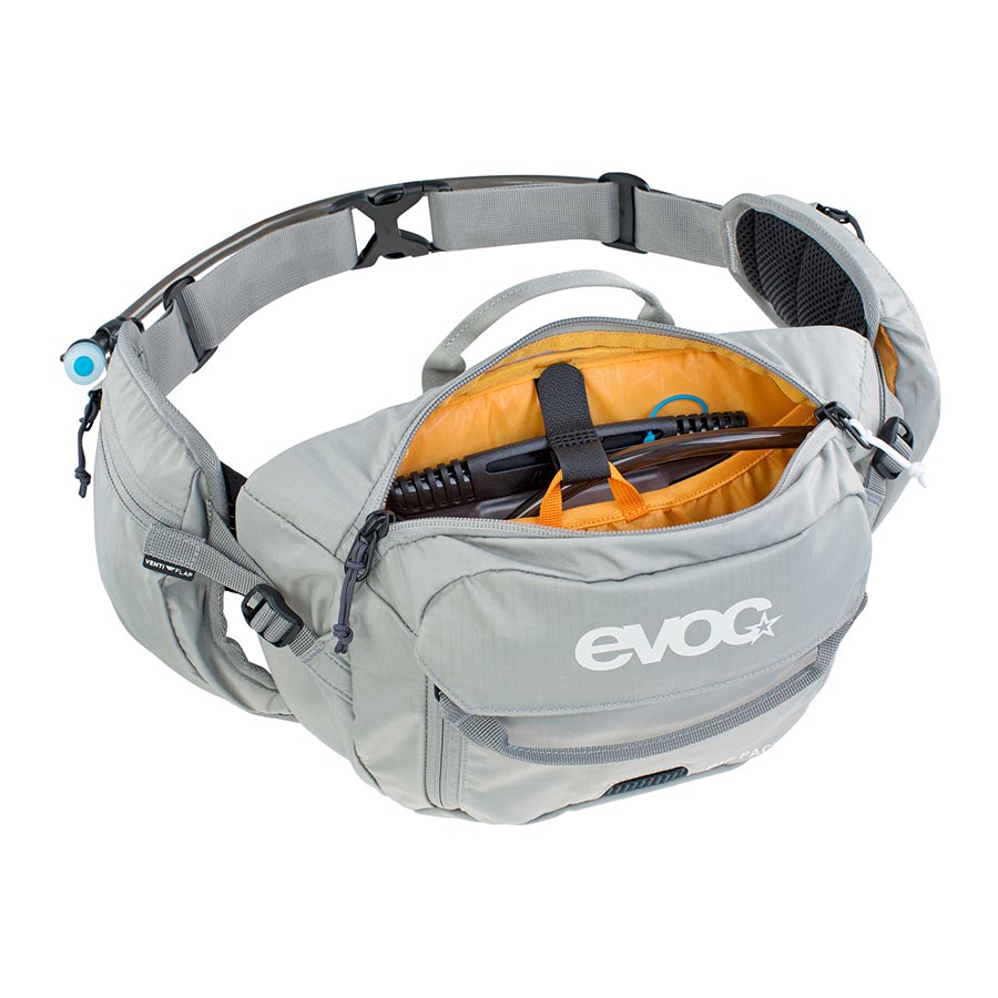 EVOC, Hip Pack 3 + 1.5L, Hip Pack, 3L, Bladder included (1.5L), Stone
