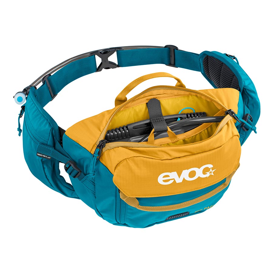 EVOC, Hip Pack 3 + 1.5L, Hip Pack, 3L, Bladder included (1.5L), Stone