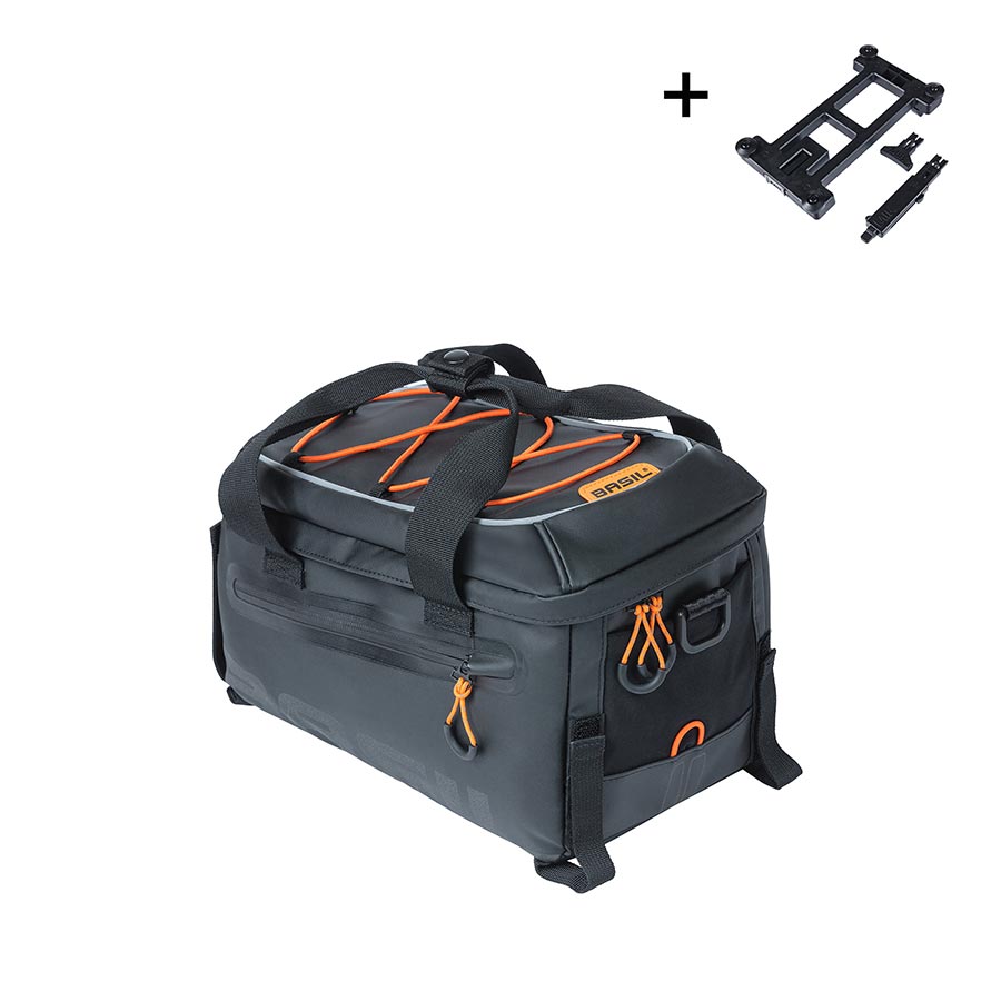 miles-mik — Black / Basil · Miles MIK · Trunk Bag · 7L