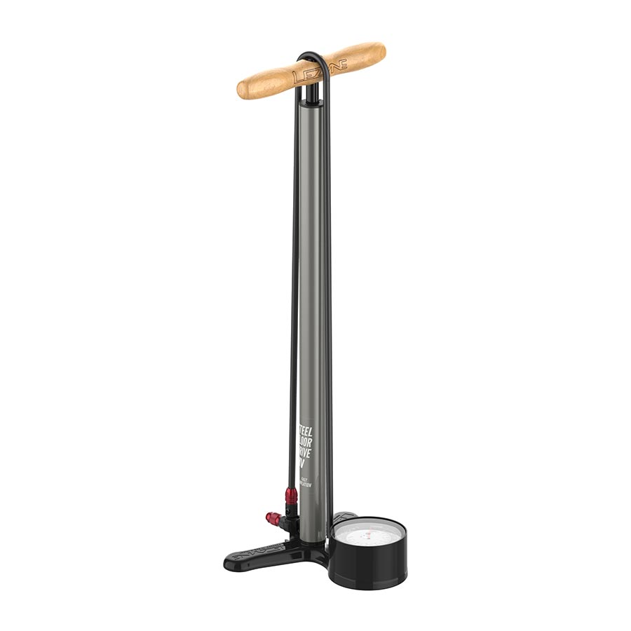 Lezyne Steel Floor Drive HV — Grey