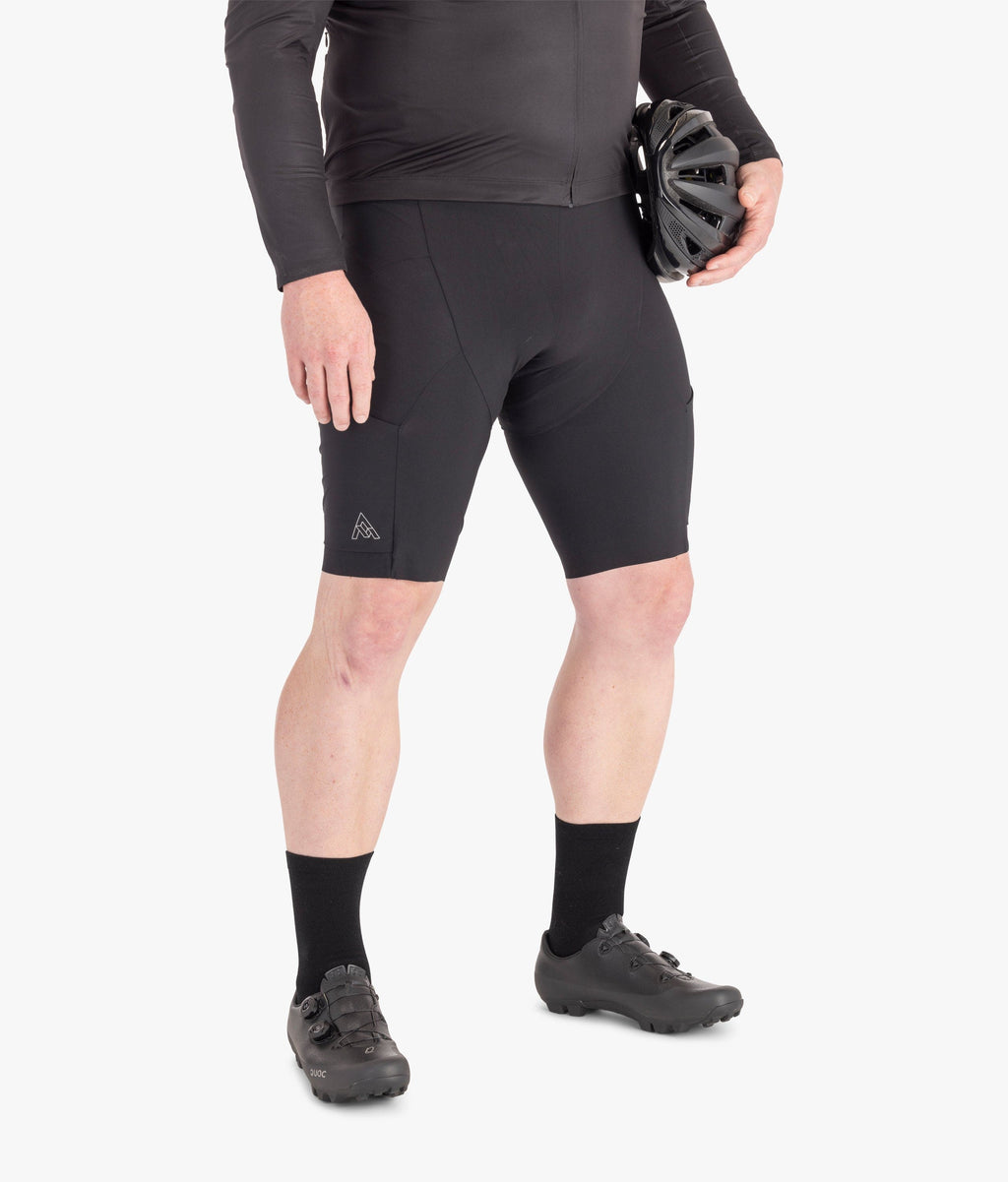 7mesh Men's MK3 Cargo Bib Short — Black / M