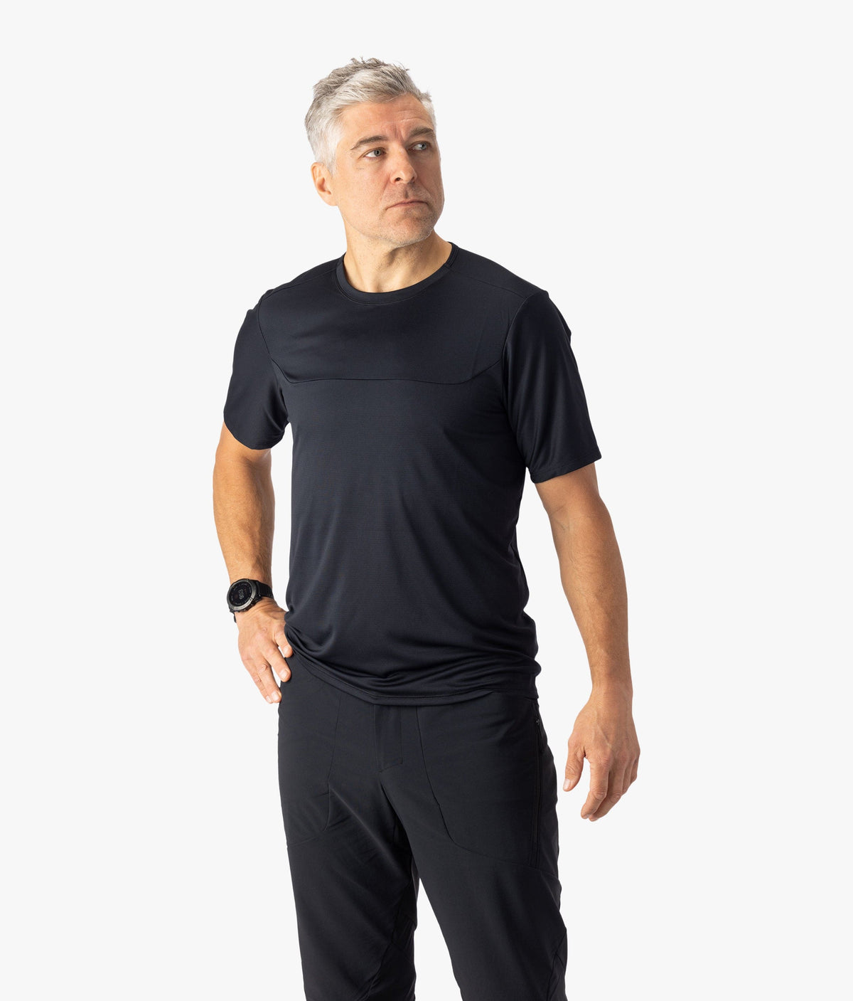 7mesh Men's Roam Short Sleeve Shirt — Black / XS / CN