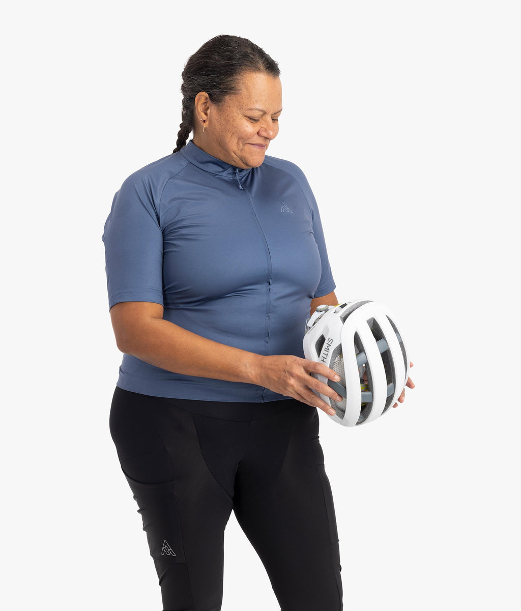 7mesh Women's Atlas Short Sleeve Jersey — Alpine / M / CN