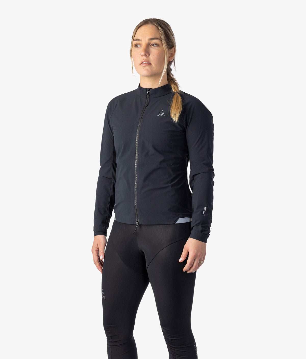 7mesh Women's S2S Long Sleeve Jersey — Black / XS