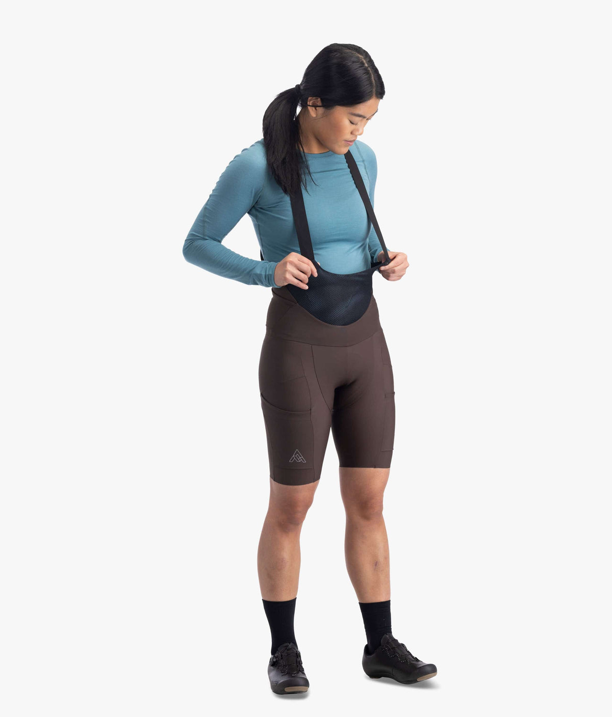 7mesh Women's WK3 Cargo Bib Short — Peat / XS
