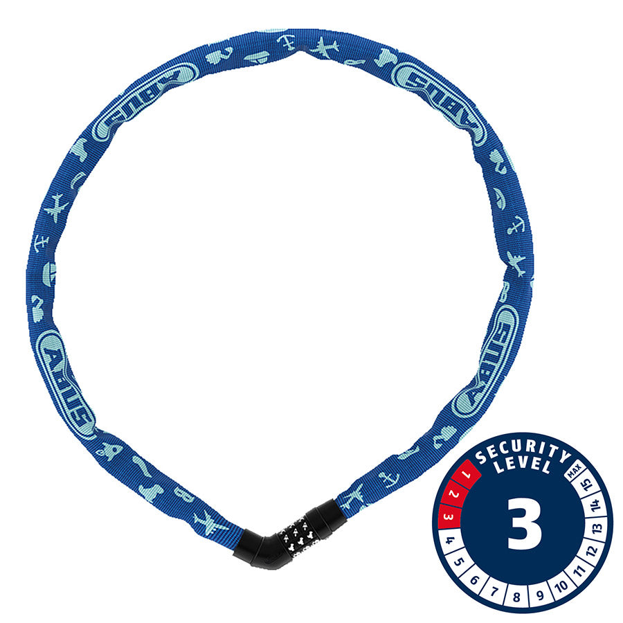 Abus Steel-O-Chain 4804C — Blue