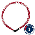 Abus Steel-O-Chain 4804C — Red