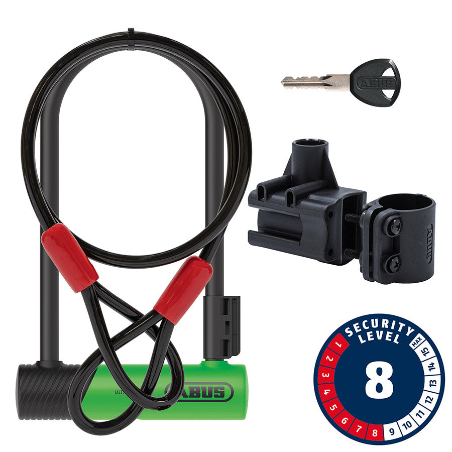 Abus Ultra 410K + Cobra — Green