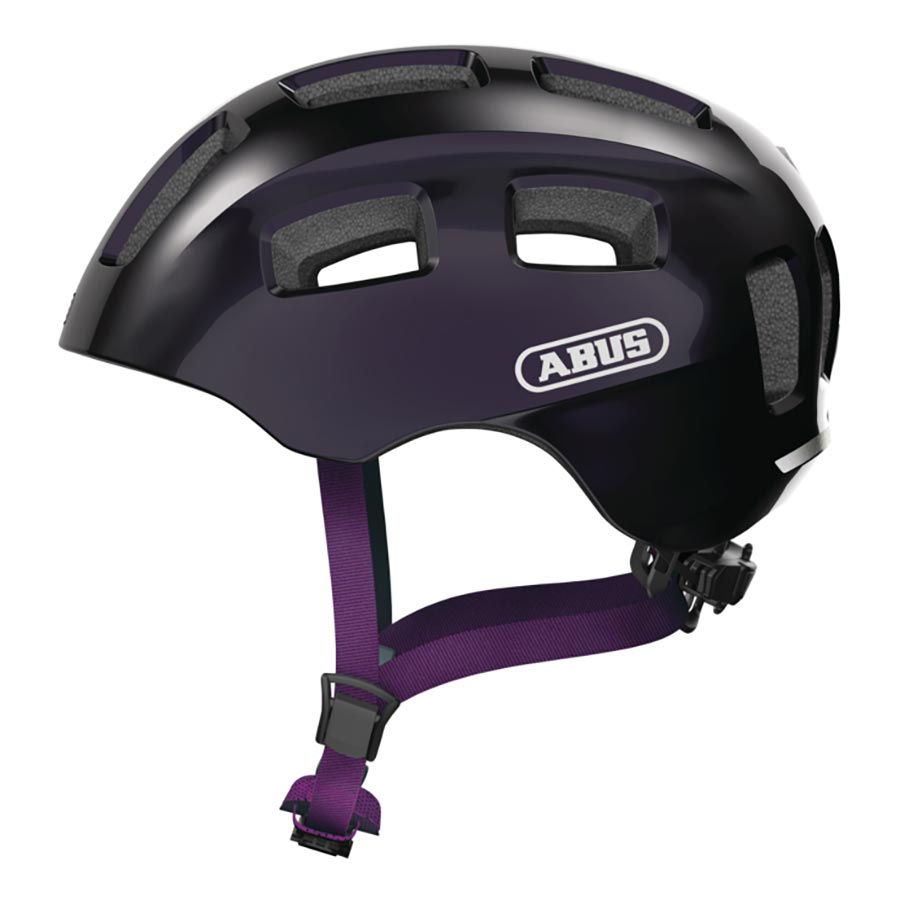 Abus, Youn-I 2.0, Helmet, Velvet Black, M, 52 - 57cm
