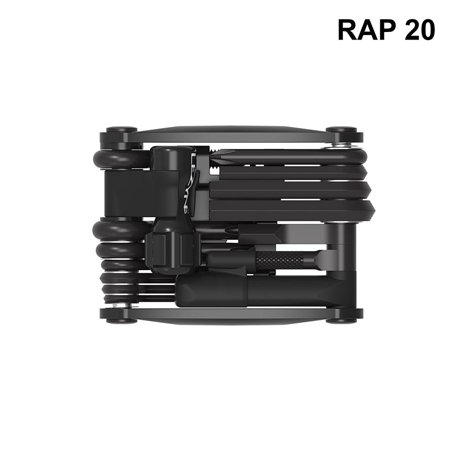 Lezyne, RAP II 25 Co2, Multi-Tools, Number of Tools: 25, Black