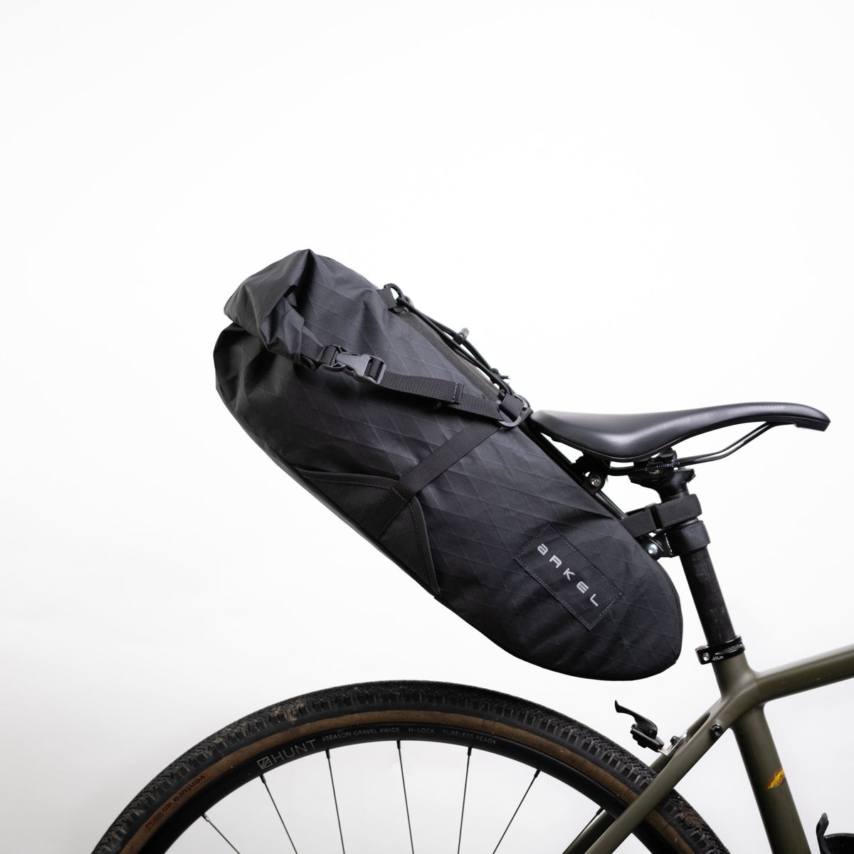 Arkel Seatpacker - Saddlebag — XPac Black / 9 L