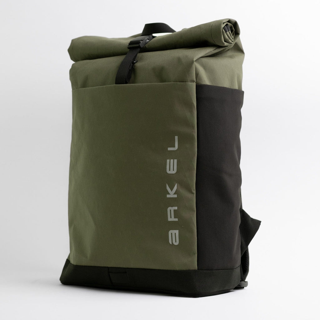 Arkel Signature D- Commuting Waterproof Backpack — XPac Ranger Green