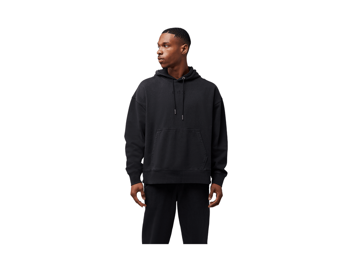 Fox Racing 25 Wordmark Hoodie — Black