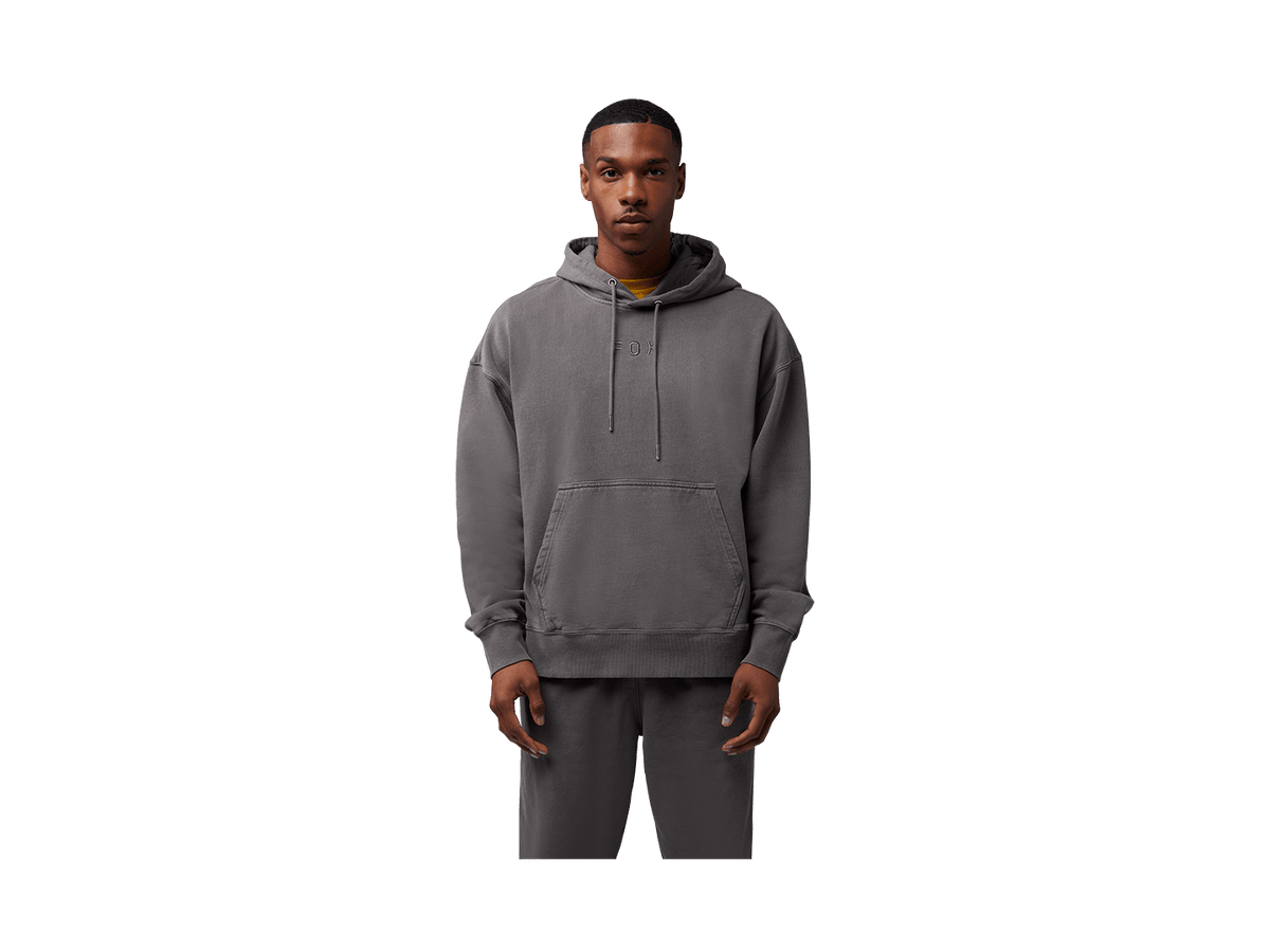 Fox Racing 25 Wordmark Hoodie — Grey