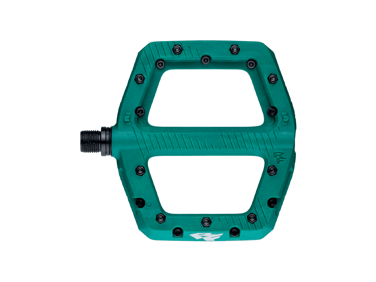 Race Face Chester Large Pedal Set — Green