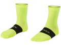 Trek Race Quarter Cycling Sock — Radioactive Yellow