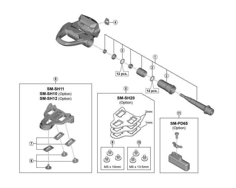 105 PD-R7000 Pedal