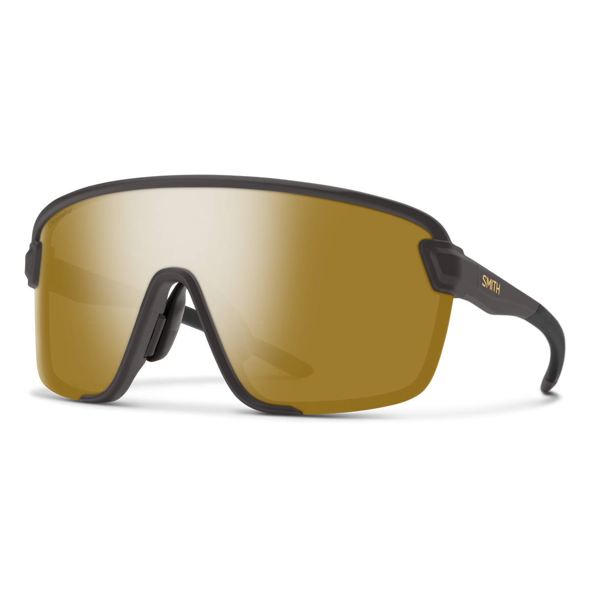 Smith Bobcat — Matte Gravy | ChromaPop Polarized Bronze Mirror