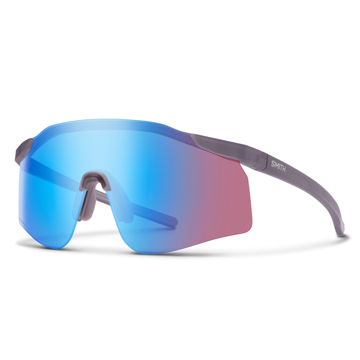 Smith Defy — Matte Meteorite Crystal | ChromaPop Low Light Rose Blue Mirror