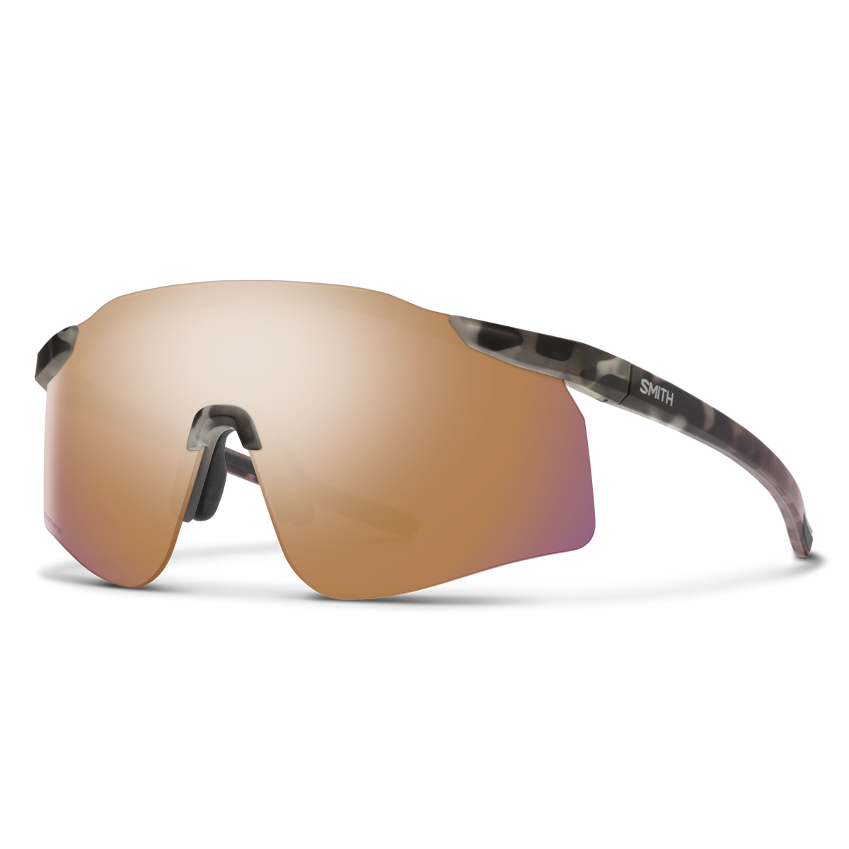 Smith Defy — Matte Salt Haze | ChromaPop Rose Gold Mirror
