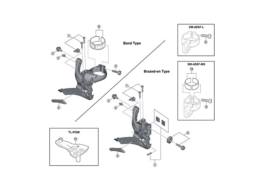 FD-4700 Tiagra Front Derailleur