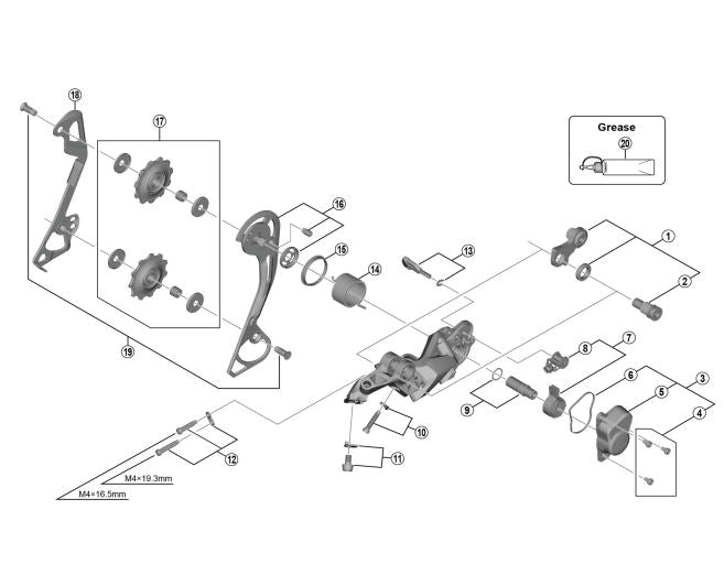 RD-M6000 Deore Rear Derailleur