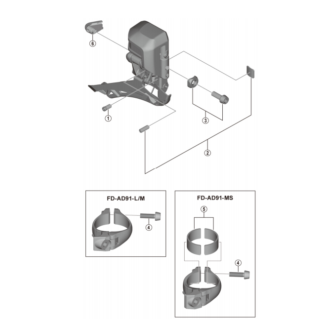FD-R8050 Ultegra Di2 Front Derailleur