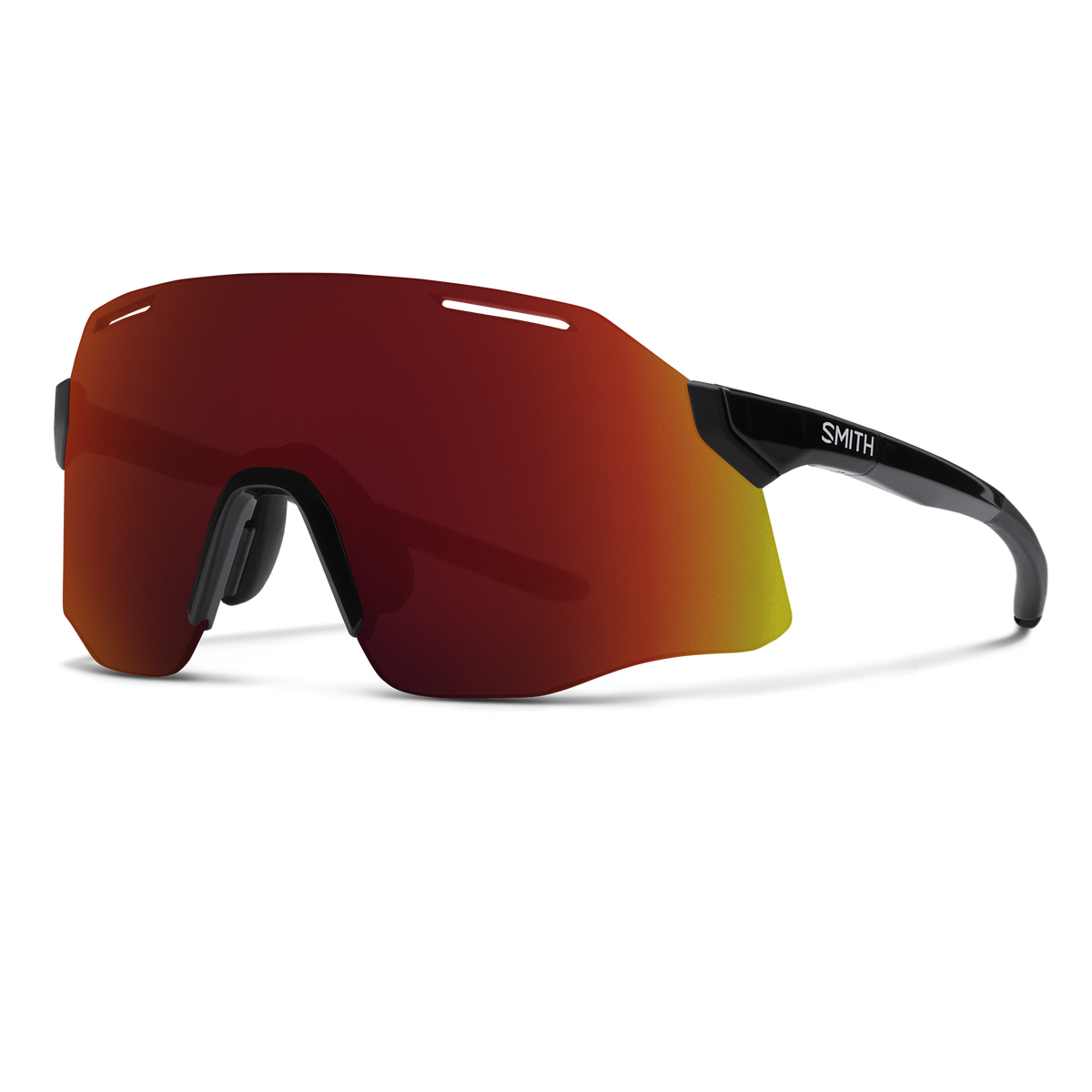 Smith Vert — Black | ChromaPop Red Mirror