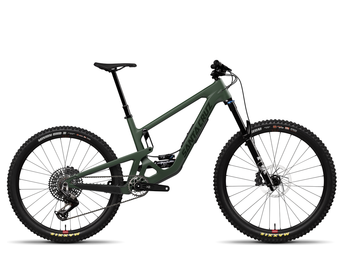 Santa Cruz Bronson 90 — MATTE POBLANO GREEN