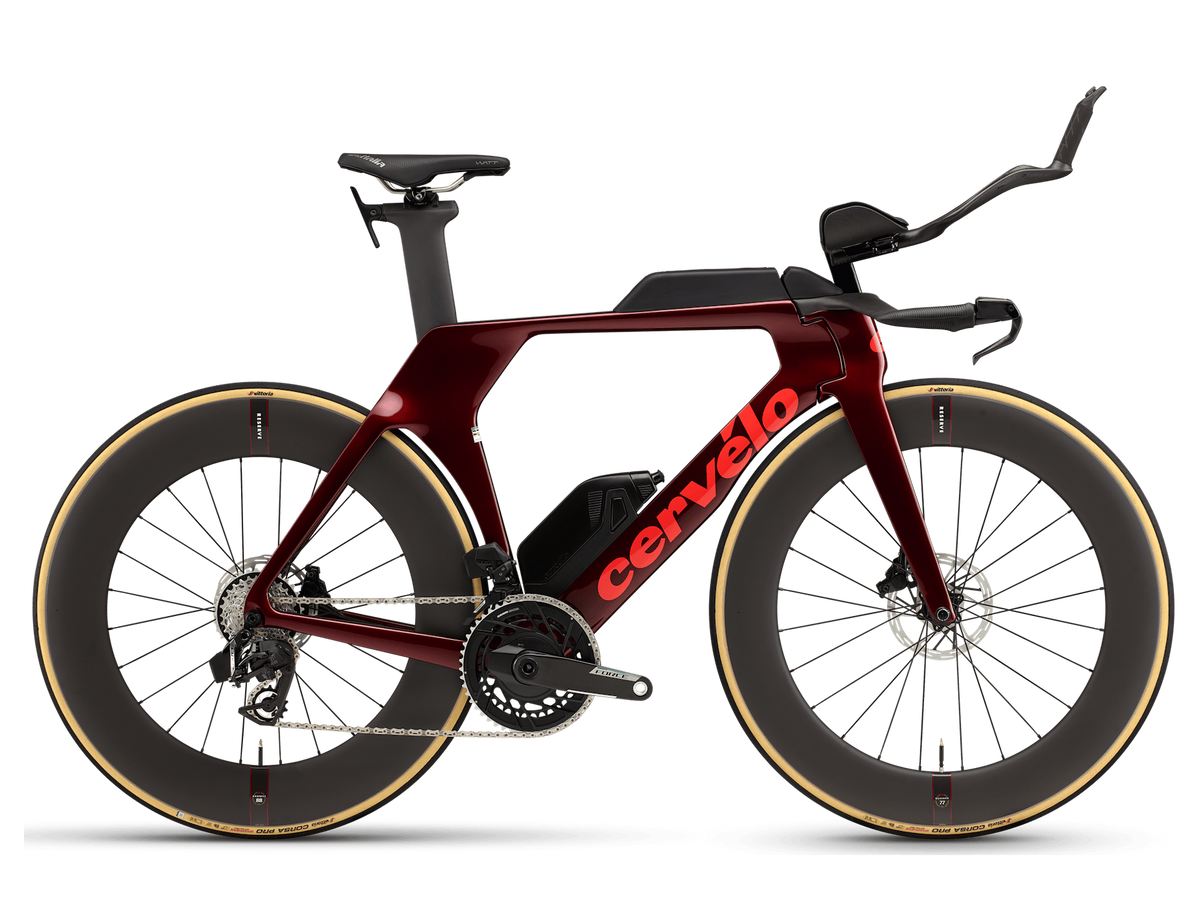 Cervelo P5 Force AXS — Red Hot