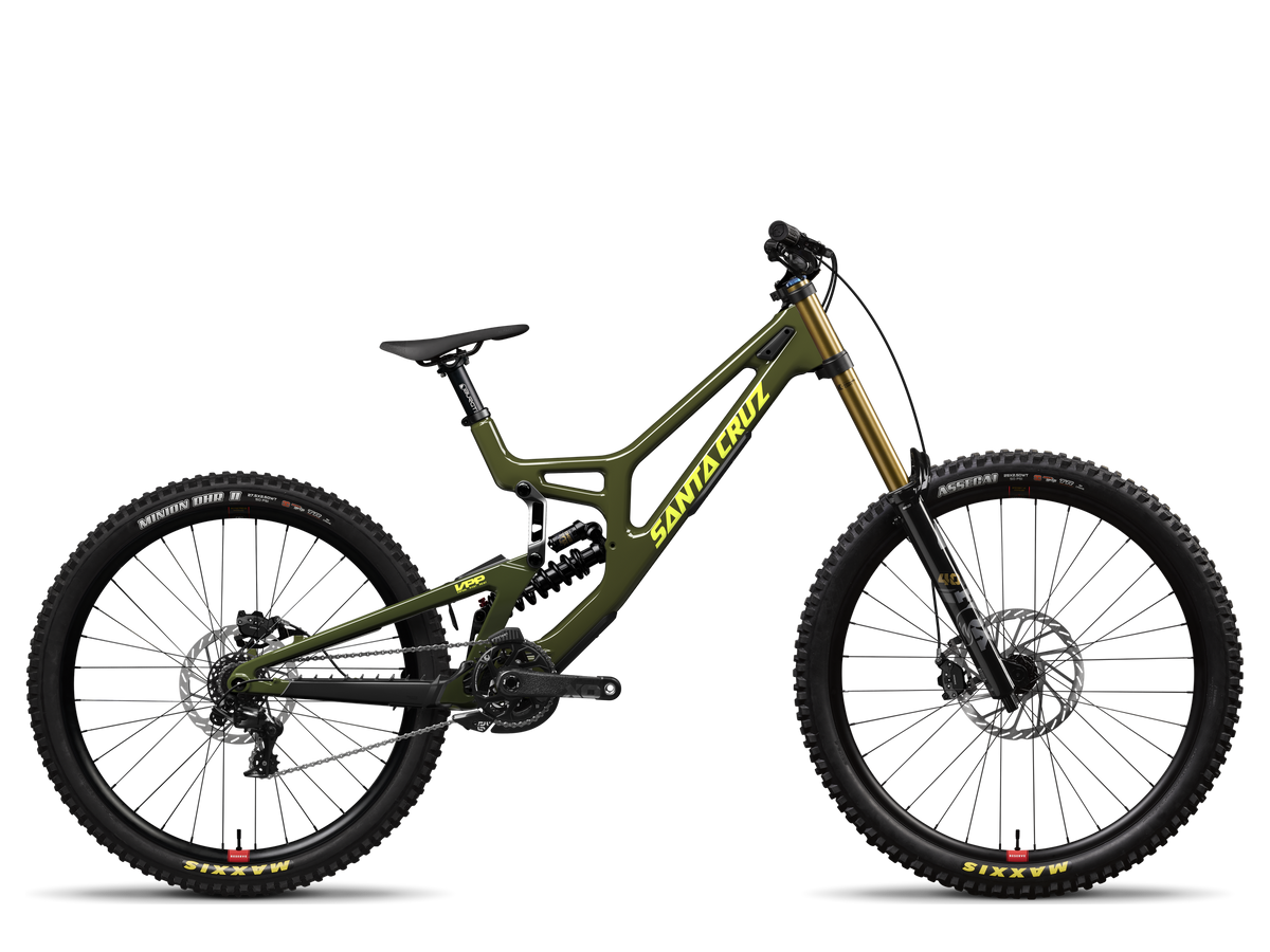 Santa Cruz V10 8 CC DH X01 — Gloss Kelp Green