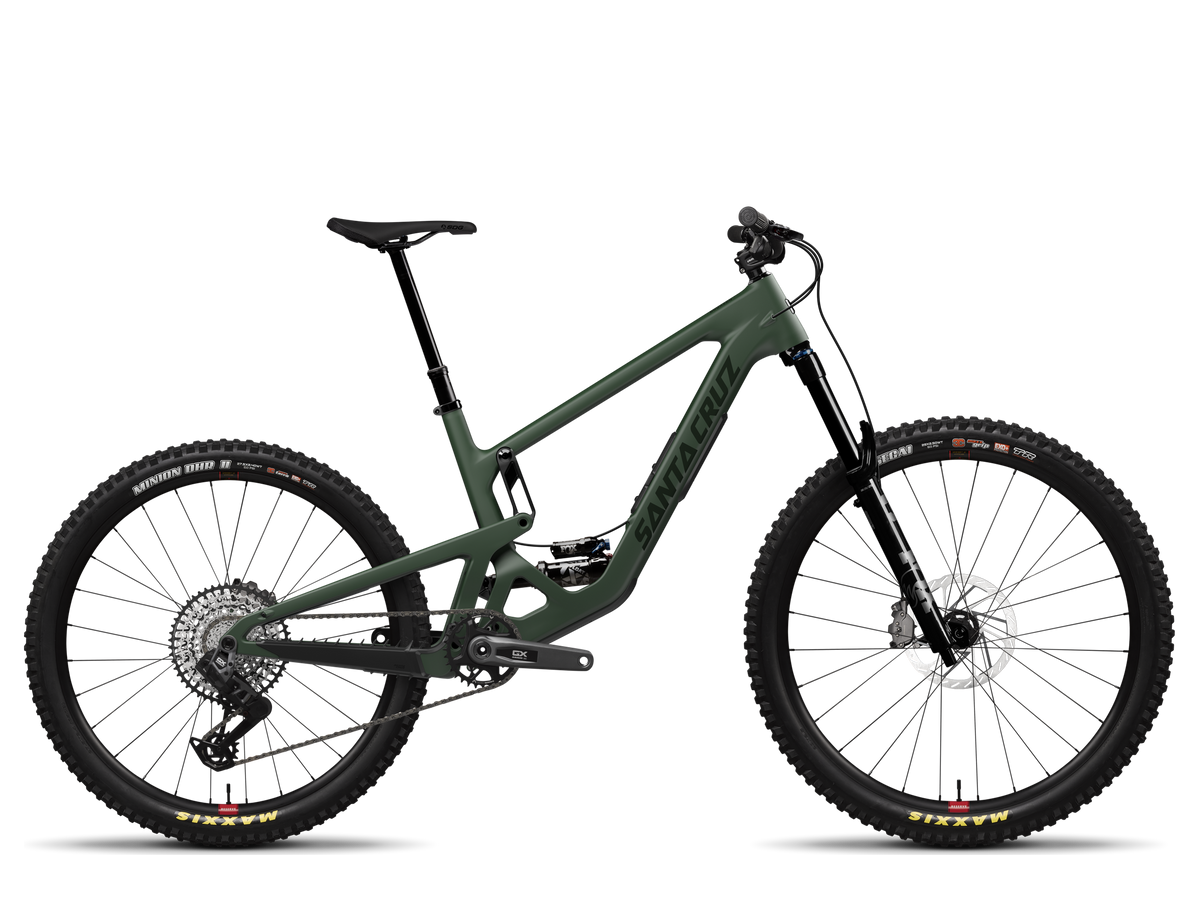 Santa Cruz Bronson GX AXS — MATTE POBLANO GREEN