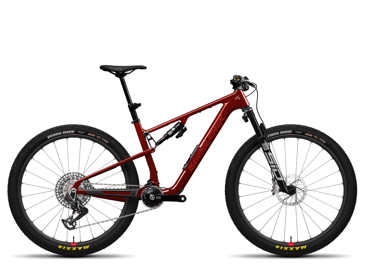 Santa Cruz Blur 5 CC XXAXS RC-FA RSV — GLOSS TART CHERRY