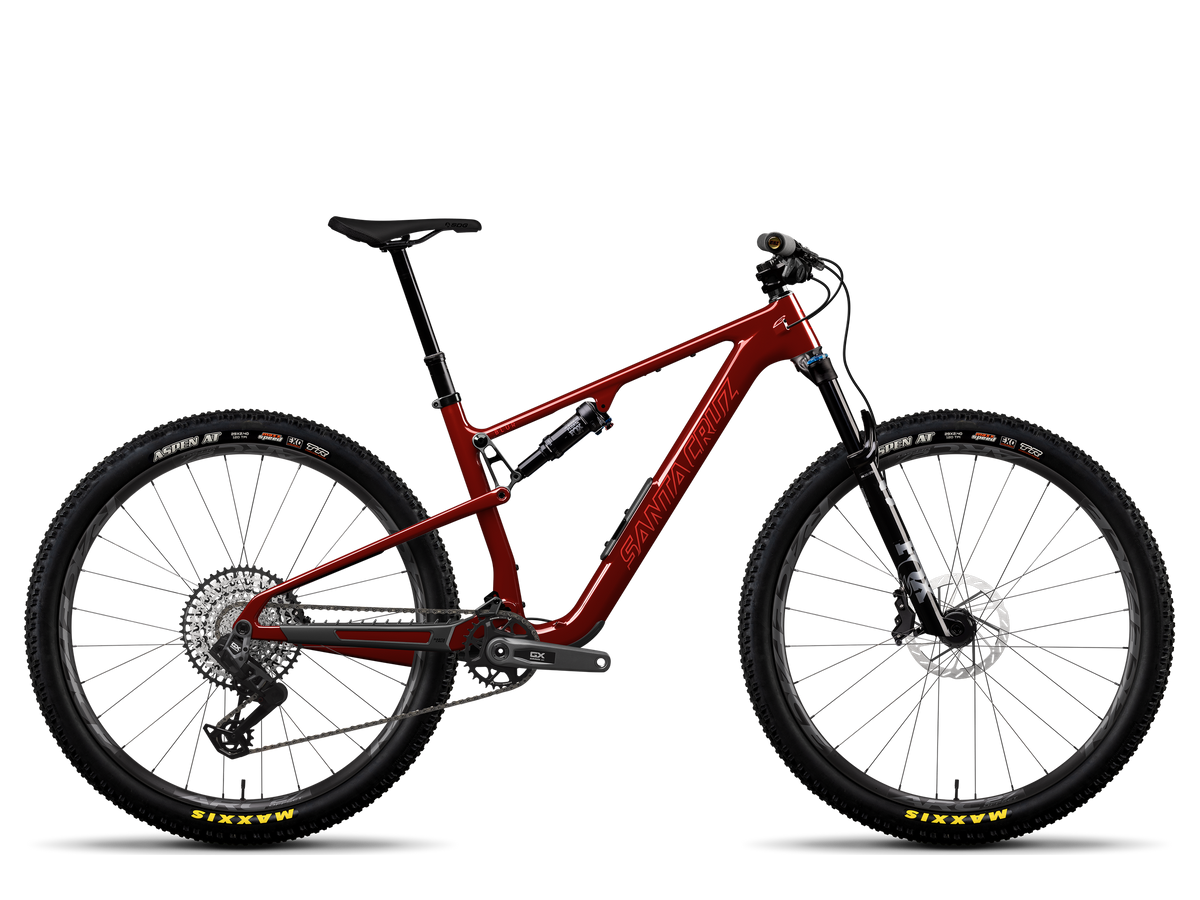 Santa Cruz Blur 5 CC GX AXS — GLOSS TART CHERRY