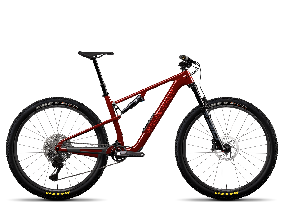 Santa Cruz Blur 5 CC Deore — GLOSS TART CHERRY