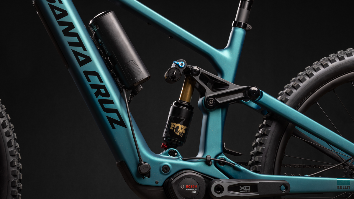 PowerMore range extender on a Santa Cruz eMTB
